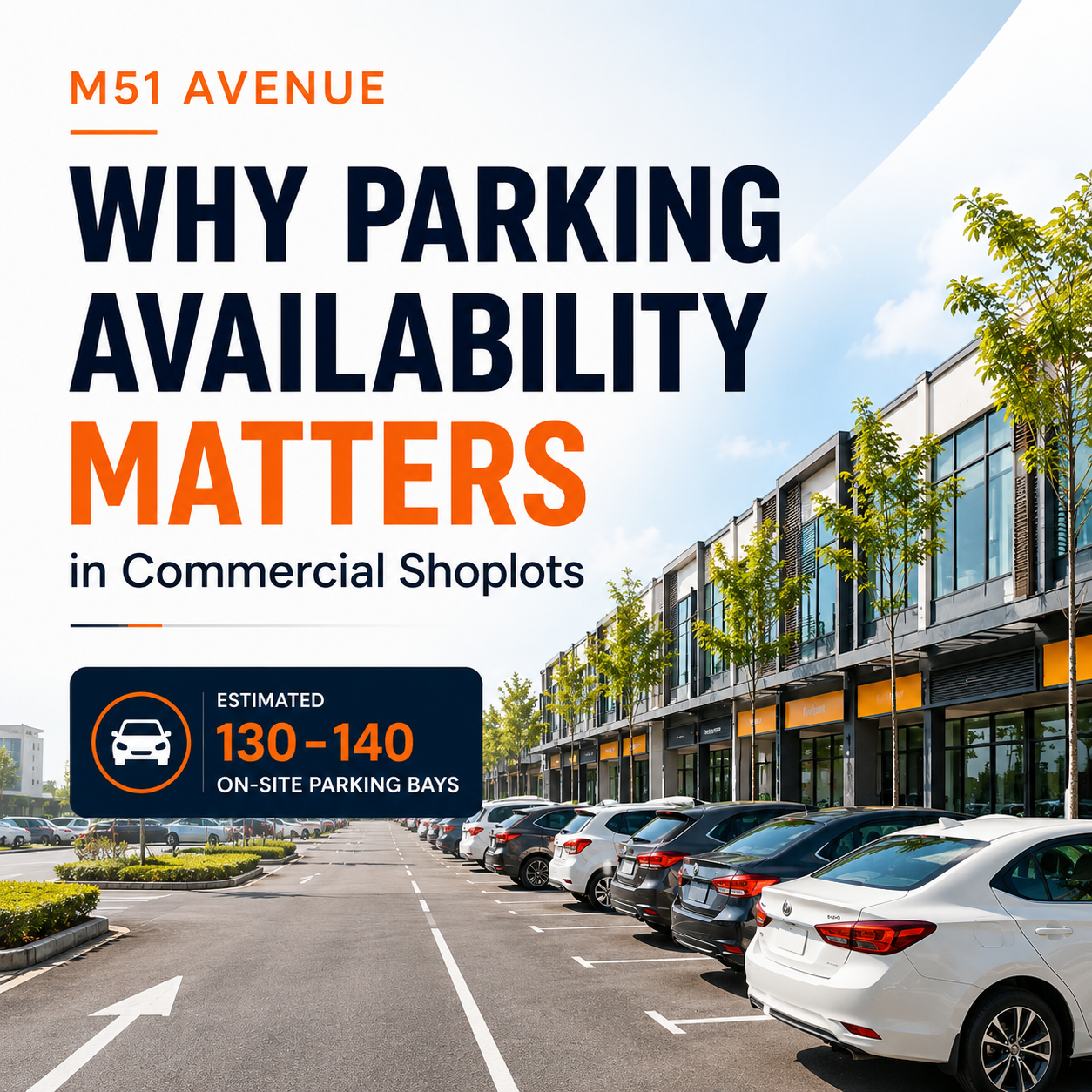 M51 Avenue: Why Parking Availability Matters in Commercial Shoplots